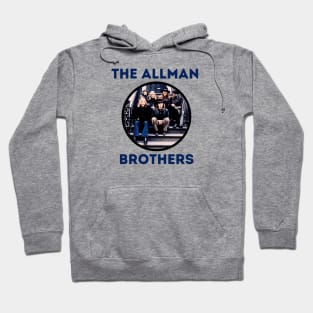 the allman || retro blue Hoodie